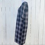 Tacera  Houndstooth Black & White midi Dress Size Large Photo 1