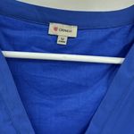 Daniel Cremieux  Blue Sheath tie front Dress Crew Neck Sleeveless 12 knee length Photo 8