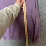 Nike Sweatshirt Women size small Purple Crew Neck Pullover Long Sleeve Photo 4