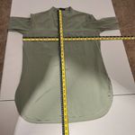 Joseph  Silk Blouse Top Womens 36‎ FR 4 US Sage Green Crepe Long Sleeve Pullover Photo 1