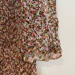 Faithfull the Brand NWT Faithful The Brand Floral Smocked Mini Cottagecore Western Puff Sleeve Dress Photo 7