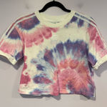 Adidas Pink and purple  tie dye short sleeve‎ Photo 0