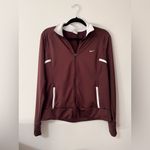 Nike  Dri-Fit Full Zip Retro Track Suit Jacket Women’s Sz L Unisex EUC Photo 1