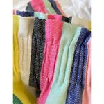 J.Crew Linen Cotton Multi Color Striped Pull On Skirt Photo 10