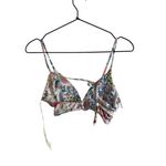Maaji Chinoiserie Holly Reversible Bikini Medium White Floral Top Photo 3
