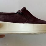 Clarks Collection Slip-On Sneakers Layton Step Burgundy Suede Women's Sz 8 NWOB Photo 12