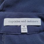 Cupcakes and Cashmere  Navy Faux Wrap Skort Photo 4