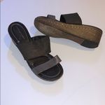 Donald Pliner  cork brown platform wedges 10.5 Photo 2