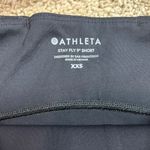 Athleta  Stay Fly 9" Biker Shorts- Black Gym Workout Athletic Activewear Photo 4