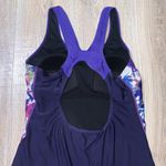 Blue & purple Boyleg boy short one price swimsuit Size XL Photo 5