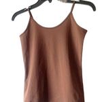 Banana Republic Womens Size XS Tank Top Petite Brown Strappy Sleeveless Stretch Photo 0