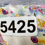 Kos Resort Floral‎ Smocked Maxi Dress Size S Pink Yellow Tie Strap Boho Cottage Photo 9