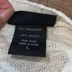 it's our time It’s Our Time striped‎ cardigan light weight peach and cream size Large Photo 6