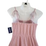 Speechless Tie Strap Eyelet Lace Boho Fit & Flare Dress Flowy Pink Size Small Photo 5