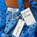 Heartloom NWT Janina Animal Print Silky Sexy Cowl Cami Top in Cobalt - Sz Small Photo 9