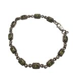 Silpada  Silver and Peridot bracelet Photo 2