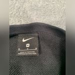 Nike  black swoosh sweatshirt medium Photo 4