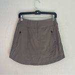 LouKieth Gray Mini Skater Skirt for Athletic Wear Size M Photo 0