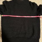 & Other Stories & OTHER STORIES Black Wool Alpaca Blend Mockneck Fuzzy Sweater- Size Small Photo 7
