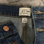 J.Crew  Denim Button-Front Denim Skirt on Medium Wash Size 32 Photo 5