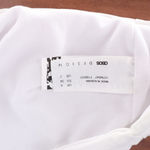 ASOS DESIGN White Halter Neck Triangle Bikini Top Tie Back Size US 2 Photo 1