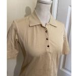 Sport Haley Flawed Beige Short Sleeve Swarovski Elements Polo Shirt XS Photo 1