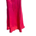 Ivy & Annabelle Intimates Red Mini Slip Dress Y2k Embroidery Lace Trim SZ SM Photo 3