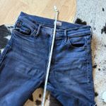 MOTHER The Insider Crop Step‎ Fray In Sweet And Sassy Jeans Size 26 Blue Photo 8
