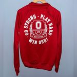 PINK - Victoria's Secret Red Ohio State Zip Up Jacket Photo 1