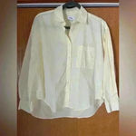 Pistola  SLOAN OVERSIZED BUTTON DOWN SHIRTButter Yellow Photo 6