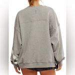 FP Movement All Star Logo Pullover Size Small Gray Photo 5