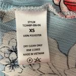 Lush Clothing Lush Floral Lace Up Open Back Top Photo 2