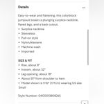 Free People Movement High Beams Color block Jumpsuit Purple Size M Photo 9