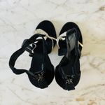 2019 GIAMBATTISTA VALLI x H&M Suede Black Crystal Lips Sandals Heels Photo 6