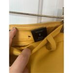EXPRESS  dress pants mustard yellow  colonist ankle midrise size 2 Photo 2
