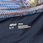 Aerie  V Bandeau‎ Purple Space Dye Padded Bikini Top Size S Swim Bra Photo 4