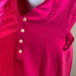 Dana Buchman Vintage Hot Pink Silk Wrap Dress Photo 4