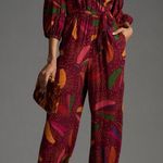Anthropologie x Farm Rio Printed Wrap Jumpsuit, XS Photo 4