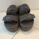 Crocs Crocks Brooklyn Buckle Lite Ride Low Wedge Sandal Women Sz 10 Platform Gorpcore Photo 3