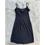 SKIMS Fits Everybody Slip Dress Onyx Size Medium Photo 5