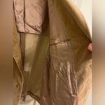 DKNY NWT  Suede Trench Coat Jacket Size XL Photo 5