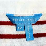 Draper James  Mariner Nautical Stripe V-Neck T-Shirt Dress - Size 1X💛 Photo 7