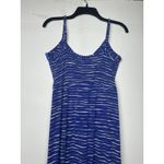 Gap  Women’s Maxi Dress XS Blue White Striped Sleeveless V-Neck Summer Beach Photo 8