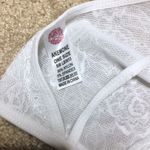Anemone  White Lace Bralette One Size Photo 7