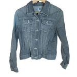 Gap Factory Gray Stretch Jean Jacket Size Medium Photo 0