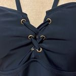 Old Navy  Swimsuit Black One Piece Halter M Medium Photo 2