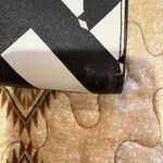 Trina Turk Trifold Crossbody Wallet phone bag Geometric black & whit gold chain Photo 10