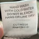 Elodie Women’s Olive Green Draped Collar Cinched Waist Rayon Layering Vest Photo 8