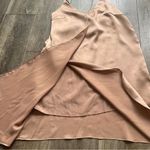 Urban Outfitters NWT Satin Tie Back Slip Dress Bronze Size Small Photo 13