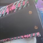 Kate Spade  Black and Pink Woven Plaid Large Tote Photo 10